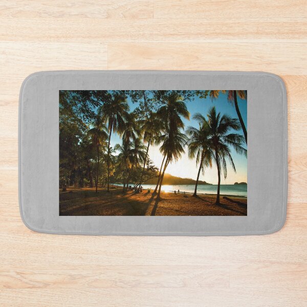 Item preview, Costa Rica Sunset - Beach Palm Trees - Coastal Decor designed and sold by DGMaxShop.