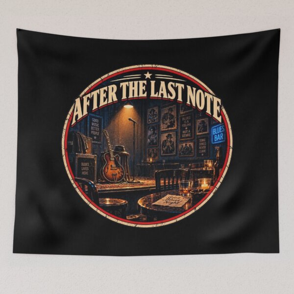 Item preview, After the Last Note — Late Night Blues designed and sold by QuietSpark.