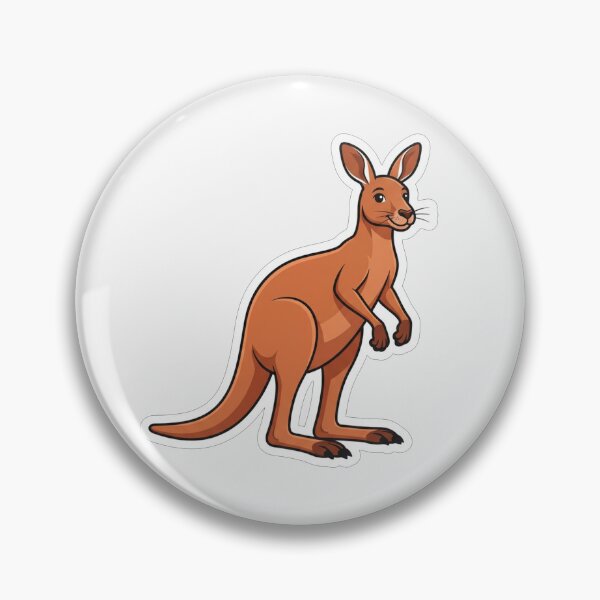 Item preview, Cute Cartoon Kangaroo Australian Wildlife Animal designed and sold by Owcomm.