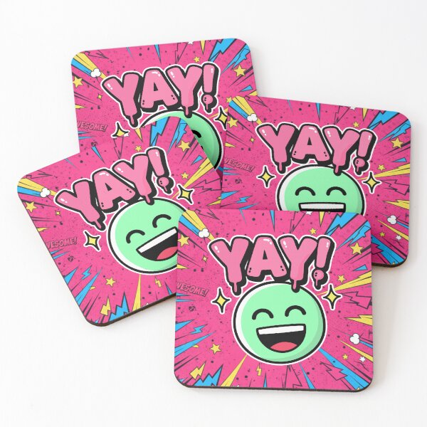 Item preview, Yay! Happy Smiley Face Cartoon designed and sold by Taridesign.