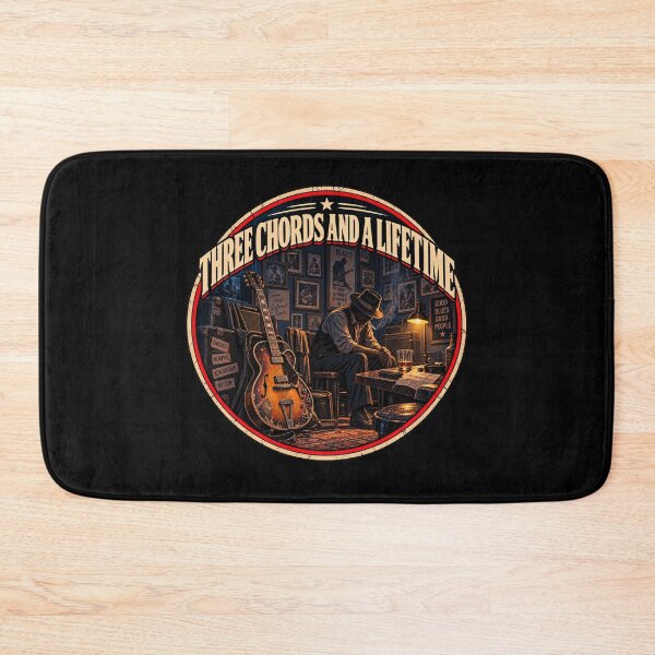 Item preview, Three Chords and a Lifetime — Vintage Blues Music designed and sold by QuietSpark.