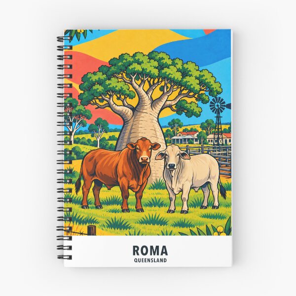 Item preview, Roma Bottle Trees and Cattle Country designed and sold by Print My Town.