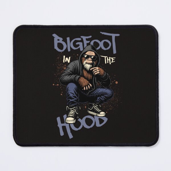 Item preview, BIGFOOT IN THE HOOD designed and sold by SPOOFSHIRT.