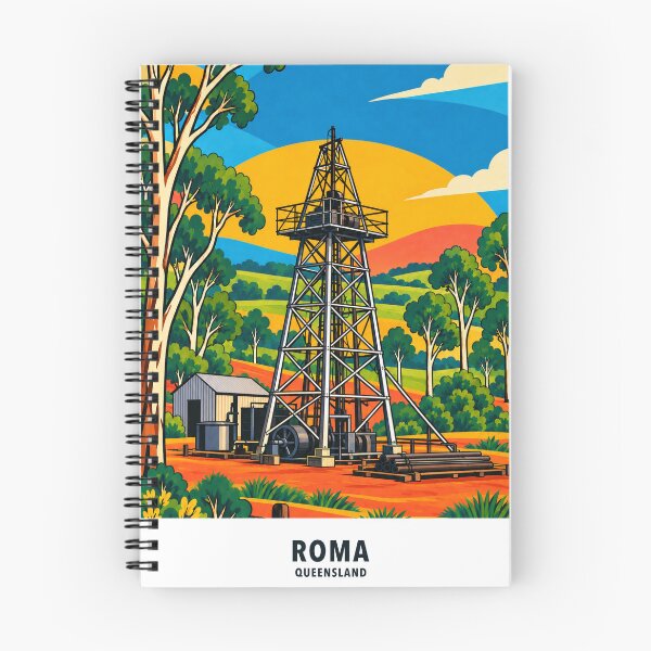 Item preview, Roma Big Rig Oil Heritage designed and sold by Print My Town.