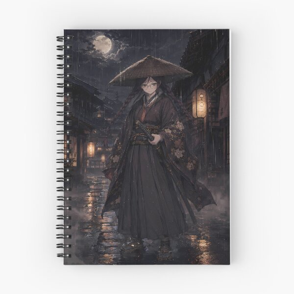 Item preview, Toko Fukawa Danganronpa Rainy Kimono Lantern Night designed and sold by mildaclairmo.
