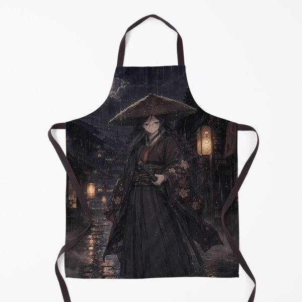 Item preview, Toko Fukawa Danganronpa Rainy Kimono Lantern Night designed and sold by mildaclairmo.