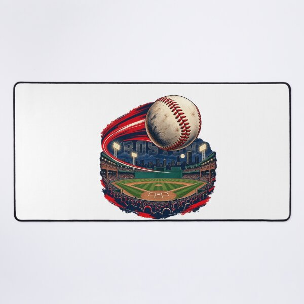 Item preview, Boston Baseball Stadium Home Run Over Green Monster Night designed and sold by dartoffofo⭐⭐⭐⭐⭐.