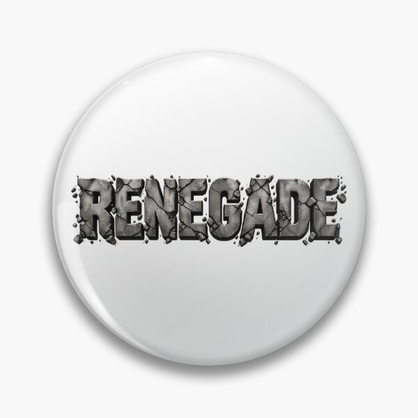 Item preview, Renegade Distressed Streetwear Text designed and sold by Inkworksbyshery.