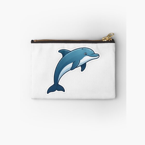 Item preview, Cute Happy Blue Dolphin Ocean Animal designed and sold by Owcomm.