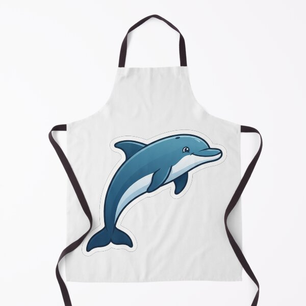 Item preview, Cute Happy Blue Dolphin Ocean Animal designed and sold by Owcomm.