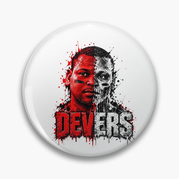 Item preview, Rafael-Devers Boston Split Skull Splatter Graphic designed and sold by dartoffofo⭐⭐⭐⭐⭐.
