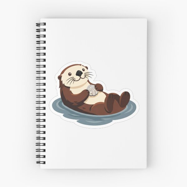 Item preview, Cute Sea Otter Holding A Shell designed and sold by Owcomm.