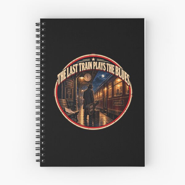 Item preview, The Last Train Plays the Blues — Vintage Blues Music designed and sold by QuietSpark.
