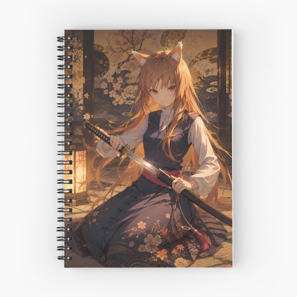 Item preview, Holo Spice and Wolf Moonlit Kimono Resolve designed and sold by mildaclairmo.