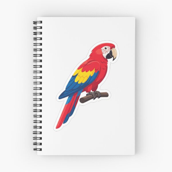 Item preview, Colorful Scarlet Macaw Parrot Perched On Branch designed and sold by Owcomm.