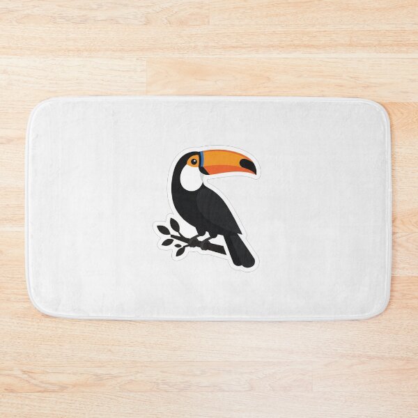 Item preview, Cute Tropical Toucan Bird Perched on Branch designed and sold by Owcomm.
