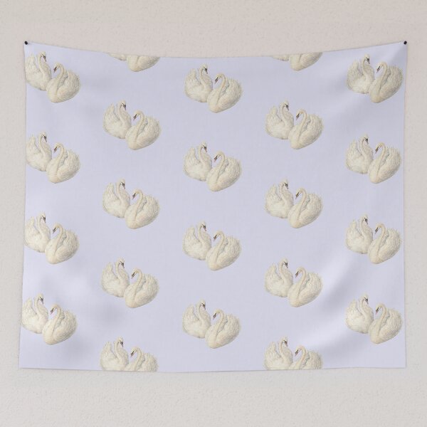 Item preview, aesthetic white swans designed and sold by sarahhelizz.