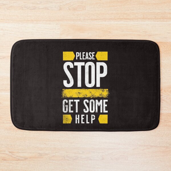 Item preview, PLEASE STOP designed and sold by SPOOFSHIRT.