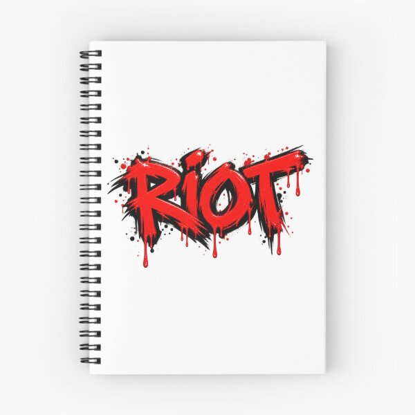 Item preview, Riot Distressed Streetwear Text designed and sold by Inkworksbyshery.