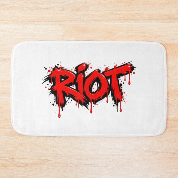 Item preview, Riot Distressed Streetwear Text designed and sold by Inkworksbyshery.