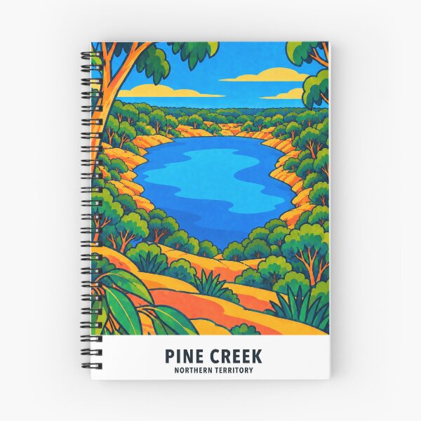 Item preview, Pine Creek Enterprise Pit and Woodland designed and sold by Print My Town.