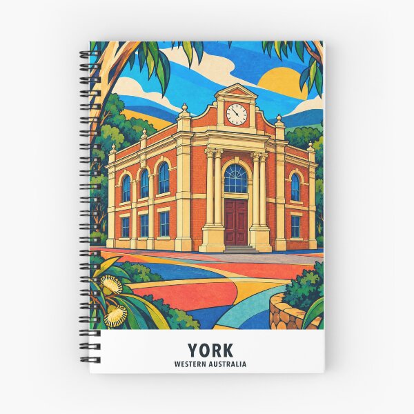 Item preview, York Town Hall Heritage Architecture designed and sold by Print My Town.