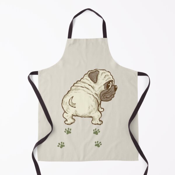 Item preview, Pug and Footprints designed and sold by Toru Sanogawa.