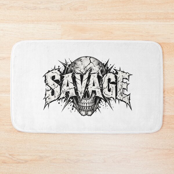 Item preview, Savage Distressed Streetwear Text designed and sold by Inkworksbyshery.