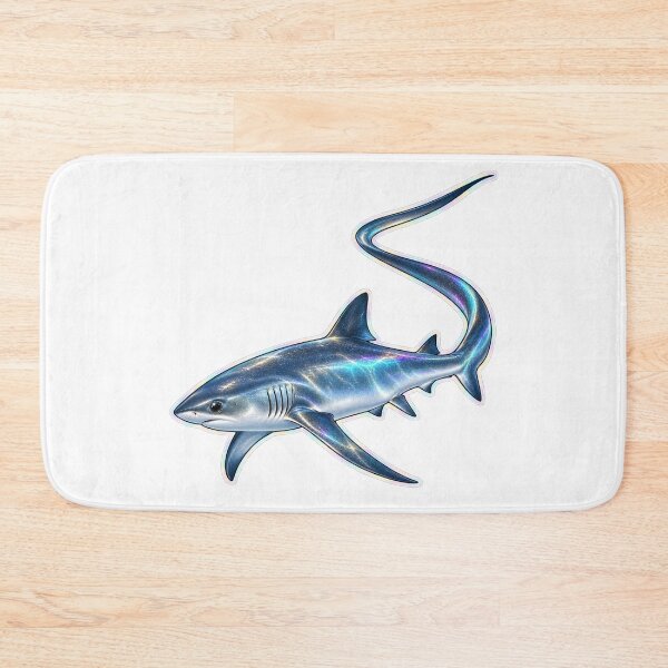 Item preview, Holographic Thresher Shark Galaxy Sticker designed and sold by KenworksDigital.