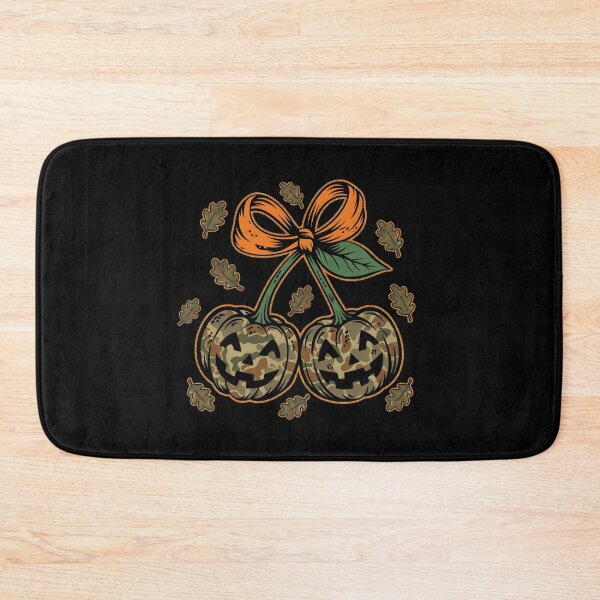 Item preview, Camo Pumpkin Cherries Bow Halloween designed and sold by KroghDs.