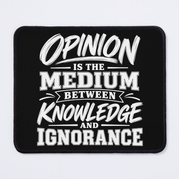 Item preview, A Bridge Between Knowledge and Ignorance designed and sold by Quote Gallery.