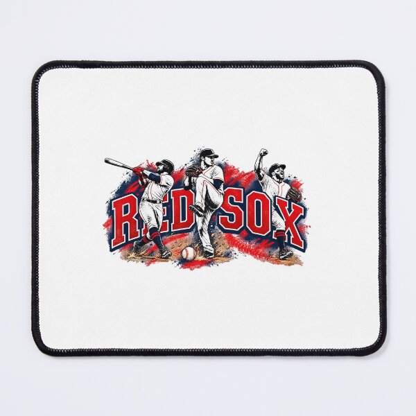 Item preview, Boston-Red-Sox Baseball Players Graphic Action designed and sold by dartoffofo⭐⭐⭐⭐⭐.