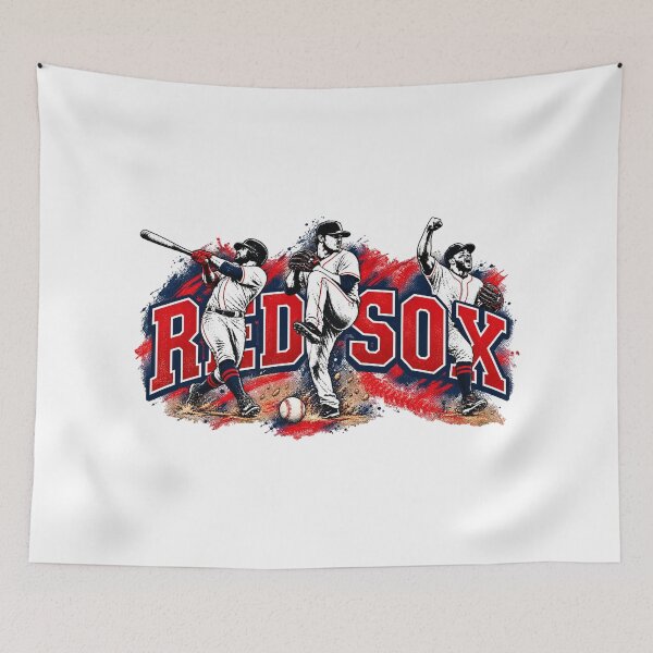 Item preview, Boston-Red-Sox Baseball Players Graphic Action designed and sold by dartoffofo⭐⭐⭐⭐⭐.