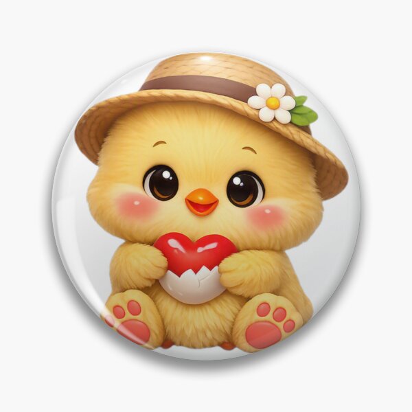 Item preview, “Pollito Kawaii Pastel – Sweet Cute Chick” designed and sold by yuliettestore.