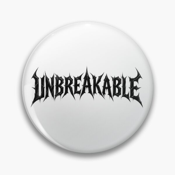 Item preview, Unbreakable Distressed Streetwear Text designed and sold by Inkworksbyshery.