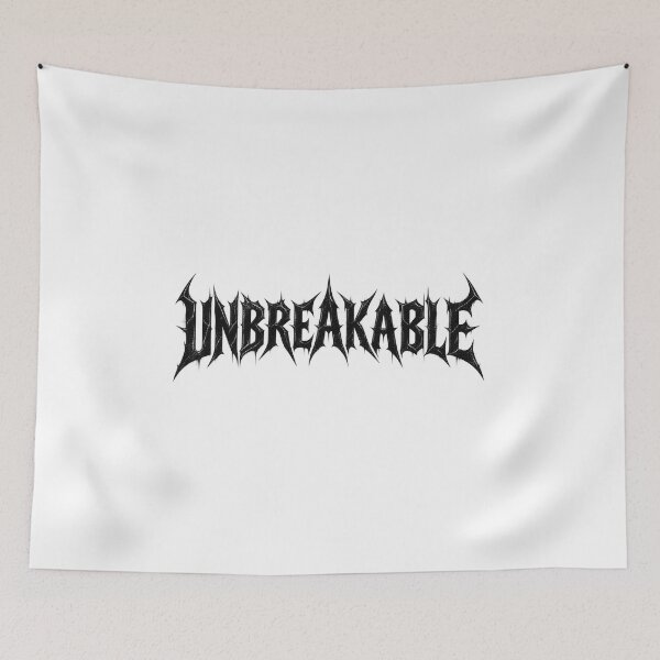 Item preview, Unbreakable Distressed Streetwear Text designed and sold by Inkworksbyshery.