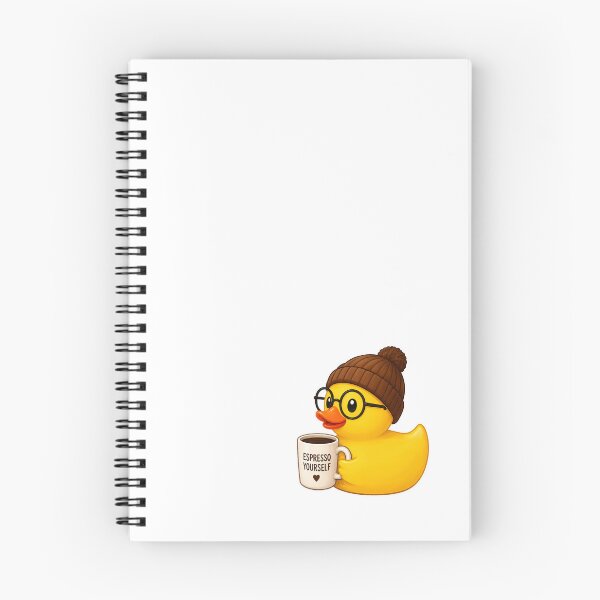 Item preview, Espresso Duck designed and sold by ArtbyMeLLC.