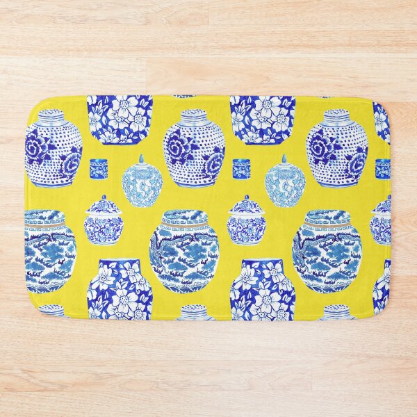 Item preview, Chinoiserie Ginger Jar Collection Canary Yellow designed and sold by YesterdayColl.