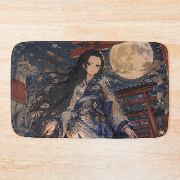 Item preview, Nico Robin Moonlit Shrine Kimono designed and sold by mildaclairmo.