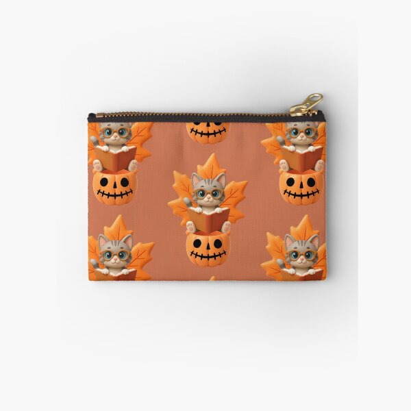 Item preview, Cute Halloween Pumpkin Cat – Cozy Fall Autumn Design designed and sold by AppealingVibes.