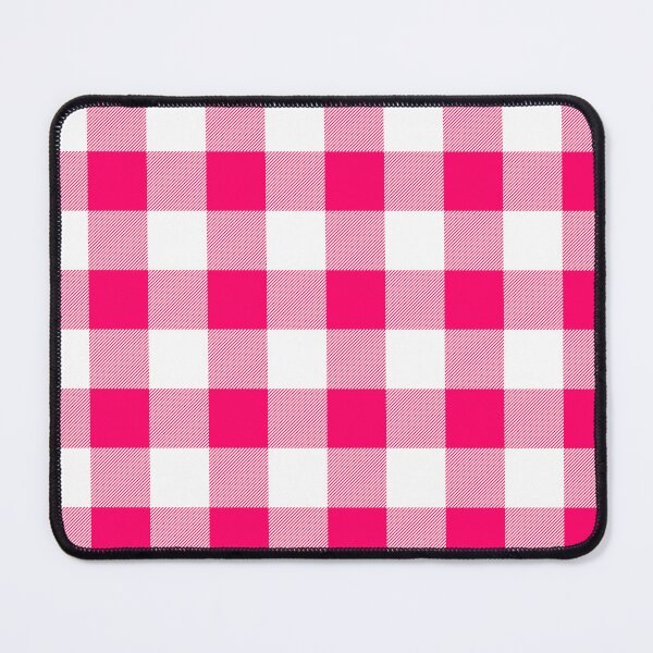 Item preview, Candy Cane Buffalo Plaid in Hot Pink and White designed and sold by Angela Dow.
