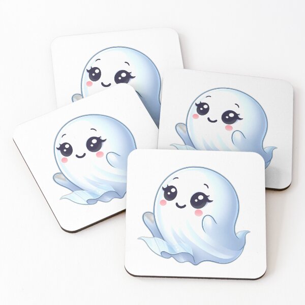 Item preview, Cute Ghost Gamer - Kawaii Halloween Gaming designed and sold by MAGDY CANVAS.