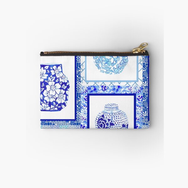 Item preview, Chinoiserie Ginger Jar Patchwork designed and sold by YesterdayColl.
