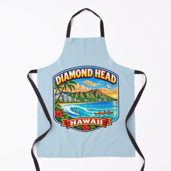 Item preview, Diamond Head, Hawaii designed and sold by Myra365Art.