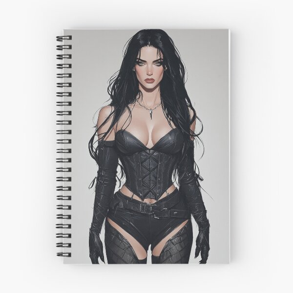 Item preview, Gothic Corset Warrior - Black Leather Alt Outfit designed and sold by AxeWave.