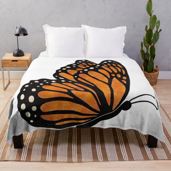 Item preview, Orange butterfly designed and sold by Ana Gorozpe.