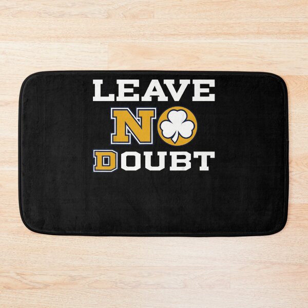 Item preview, Leave No Doubt Notre Dame Style Shamrock Varsity Letter Sports Pride Apparel designed and sold by slmfams.