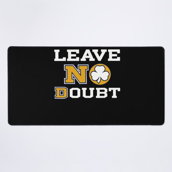 Item preview, Leave No Doubt Notre Dame Style Shamrock Varsity Letter Sports Pride Apparel designed and sold by slmfams.