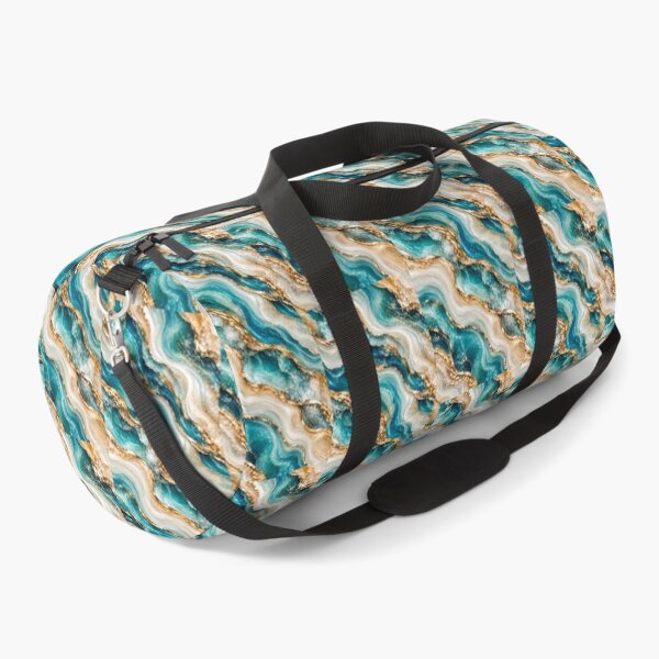 Item preview, Teal Gold Marble Agate Design designed and sold by FaithArt777.