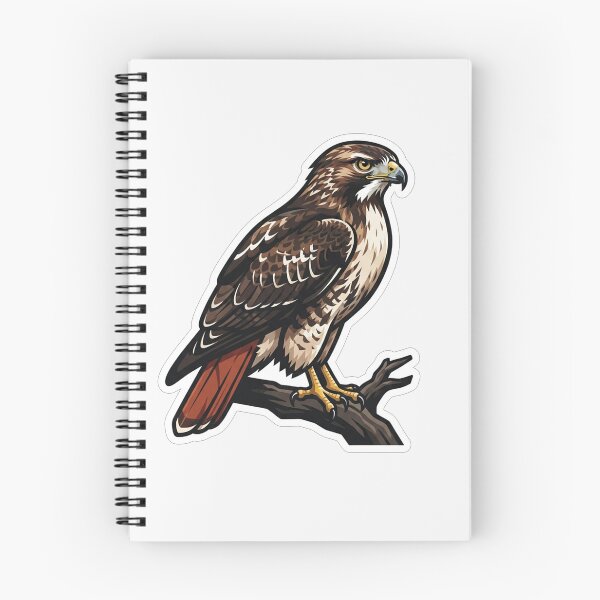 Item preview, Majestic Red Tailed Hawk Perched on Branch designed and sold by Owcomm.